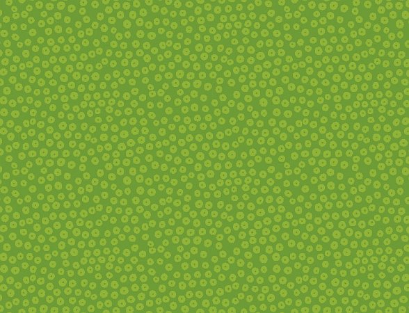 lime green dots